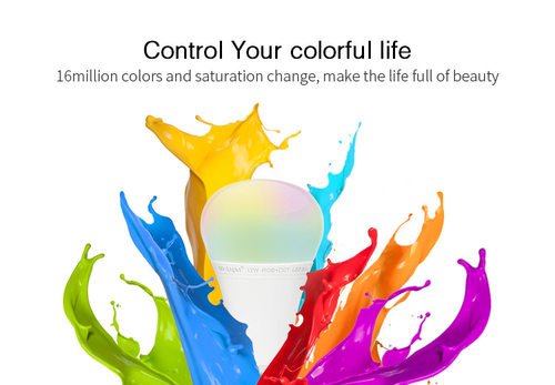 MILIGHT12W RGB+CCT LED Bulb FUT107 灯泡 智能家居不含遥控 - 图2
