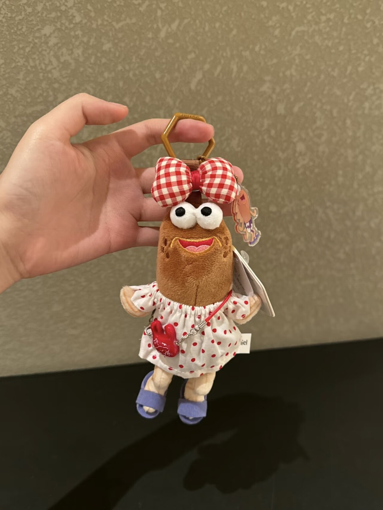Genuine Beechburg Ugly Fish Doll Bag Pendant Ugly Plush Toy Keychain Sports Style Accessories Gift for Women