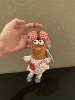 Genuine Beechburg Ugly Fish Doll Bag Pendant Ugly Plush Toy Keychain Sports Style Accessories Gift for Women