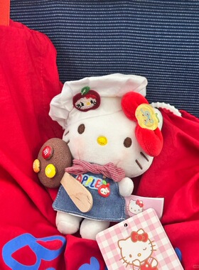 正版中古Toy风系列HelloKitty玩偶包包挂件毛绒公仔钥匙扣礼物女