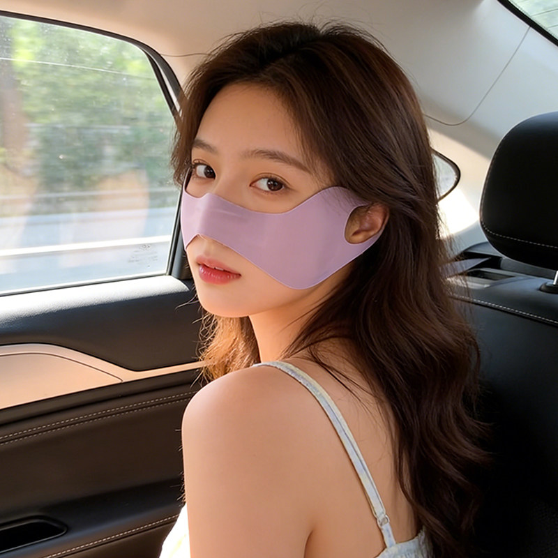 开车防晒面罩女夏日高颜值脸部防晒贴鼻翼防紫外线露口鼻蝴蝶口罩,淘宝优惠券,粉丝福利购,淘宝优惠卷