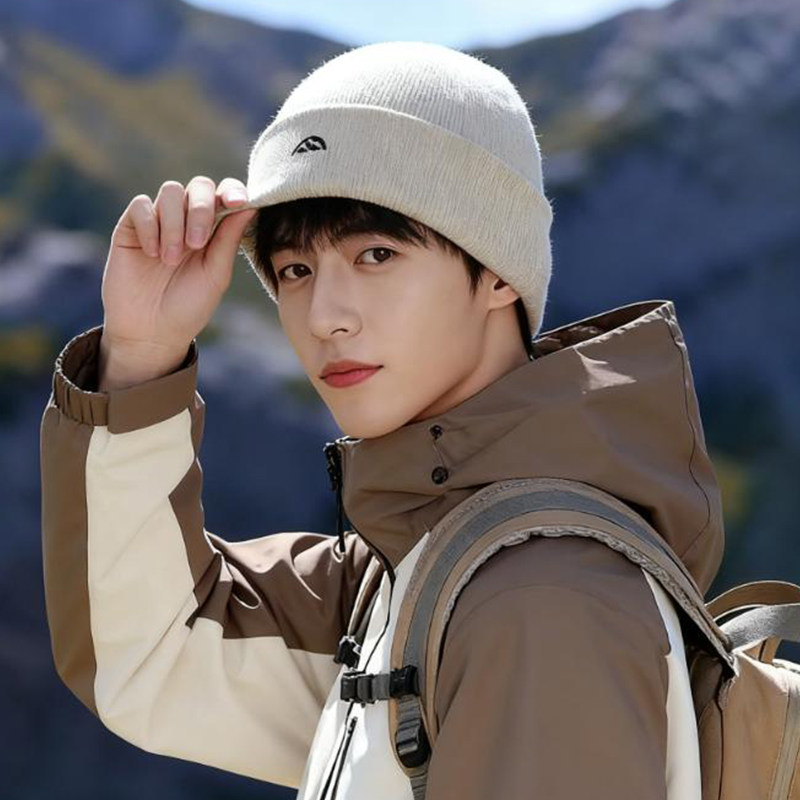 帽子男士保暖毛线针织帽大头围川西草原旅游户外徒步登山百搭冷帽,淘宝优惠券,粉丝福利购,淘宝优惠卷