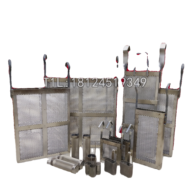 Electroplating factory titanium basket nickel-titanium basket electrolytic copper basket frame