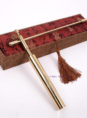 高精度杨公纯铜摆件中式书房办公