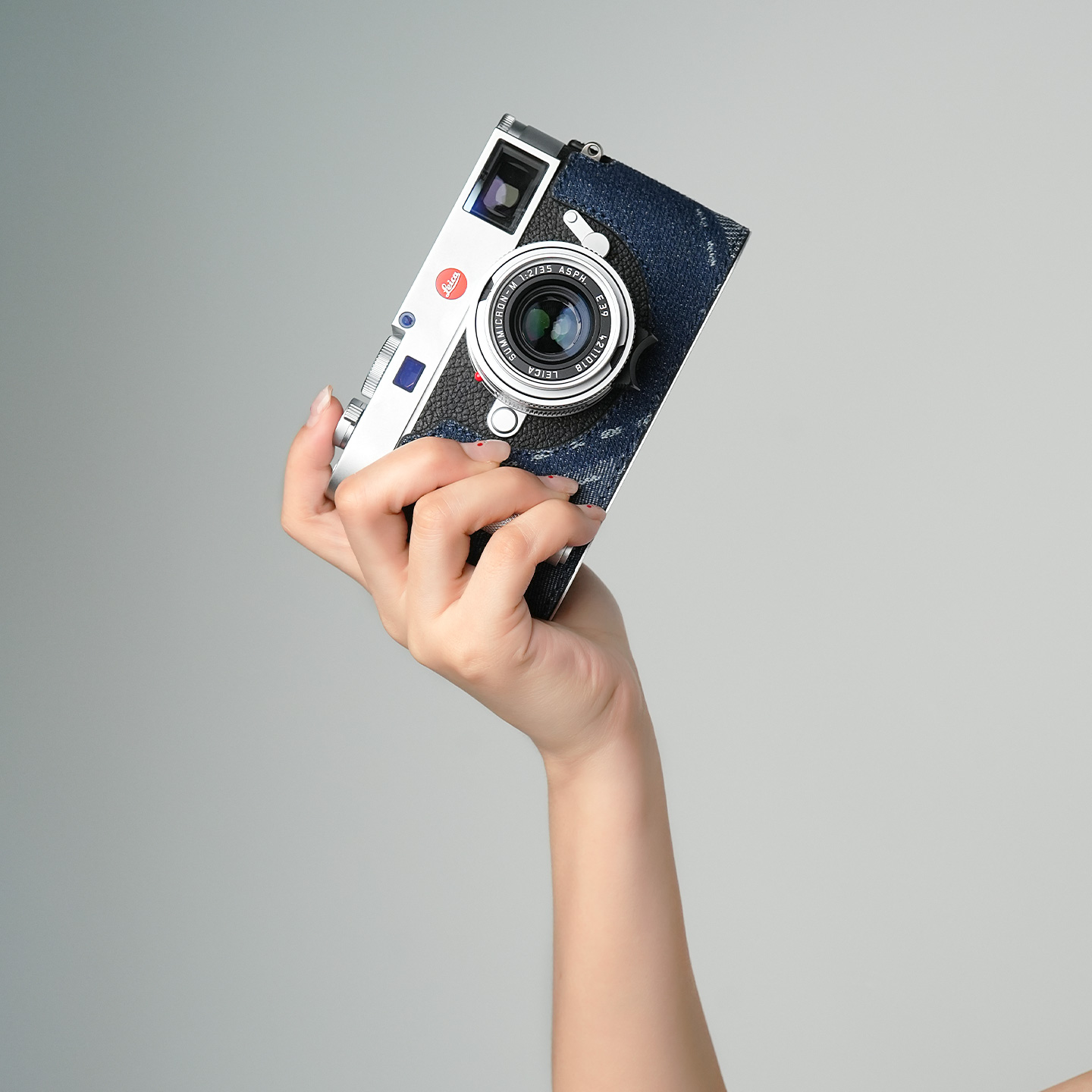 MrStone 徕卡M11相机皮套保护套适用LEICA M EV1相机手柄mev1配件 - 图1