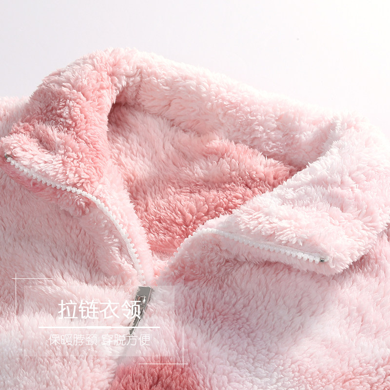 猫人睡衣女士秋冬款珊瑚绒加厚加绒法兰绒家居服冬季套装外穿,淘宝优惠券,粉丝福利购,淘宝优惠卷