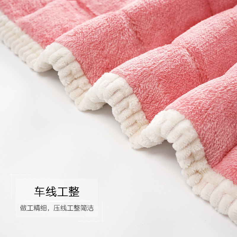 猫人三层夹棉睡袍女士秋冬季法兰绒加厚长款睡衣珊瑚绒家居服,淘宝优惠券,粉丝福利购,淘宝优惠卷