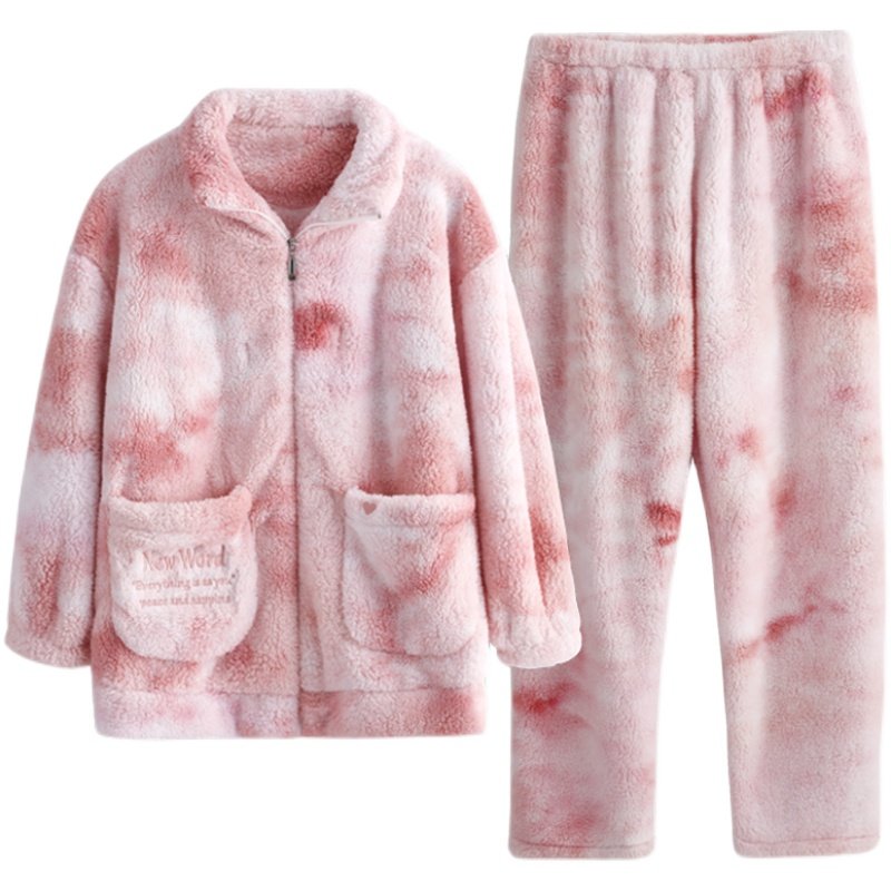 猫人睡衣女士秋冬款珊瑚绒加厚加绒法兰绒家居服冬季套装外穿,淘宝优惠券,粉丝福利购,淘宝优惠卷