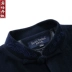 Mùa xuân và mùa thu trung niên và tuổi Tang phù hợp với áo khoác nam dài tay Phong cách Trung Quốc Quần áo Shishi trang phục dân tộc khóa áo khoác nam Hanfu - Trang phục dân tộc thời trang nam Trang phục dân tộc