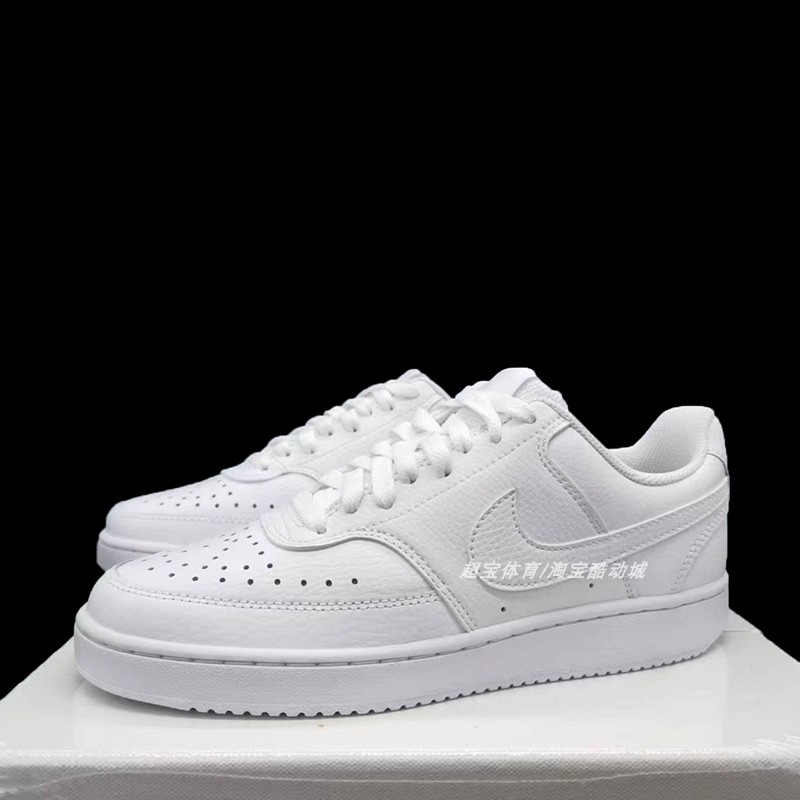 Nike Court Vision Low男女简版低帮空军休闲运动板鞋CD5434 111-图0