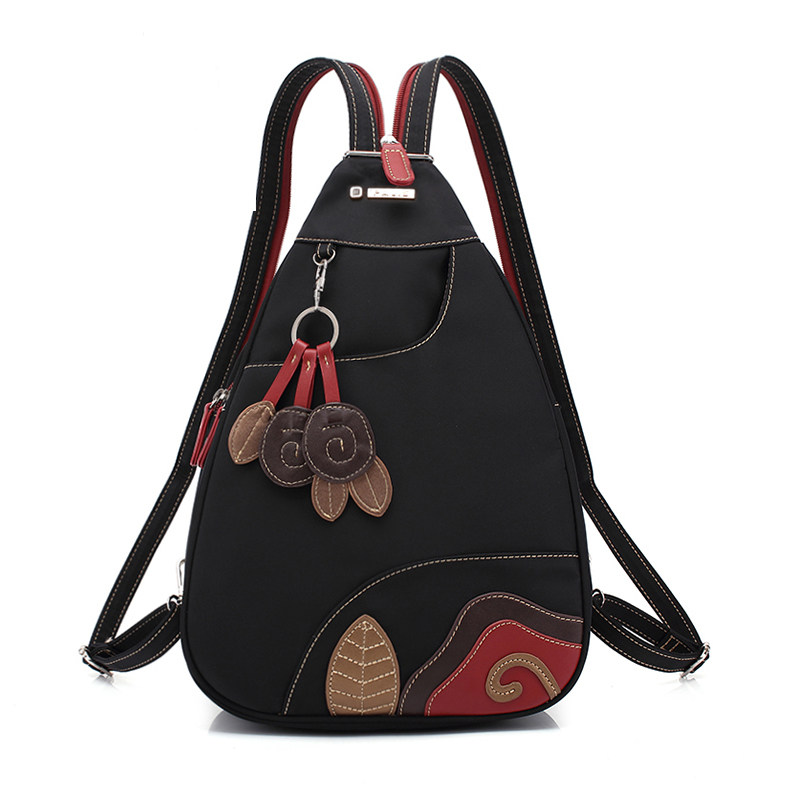 2020新款潮防盗百搭女胸包双肩包 欧芭黎女士包袋