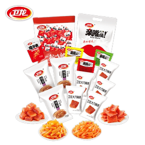 卫龙辣条零食大礼包休闲食品