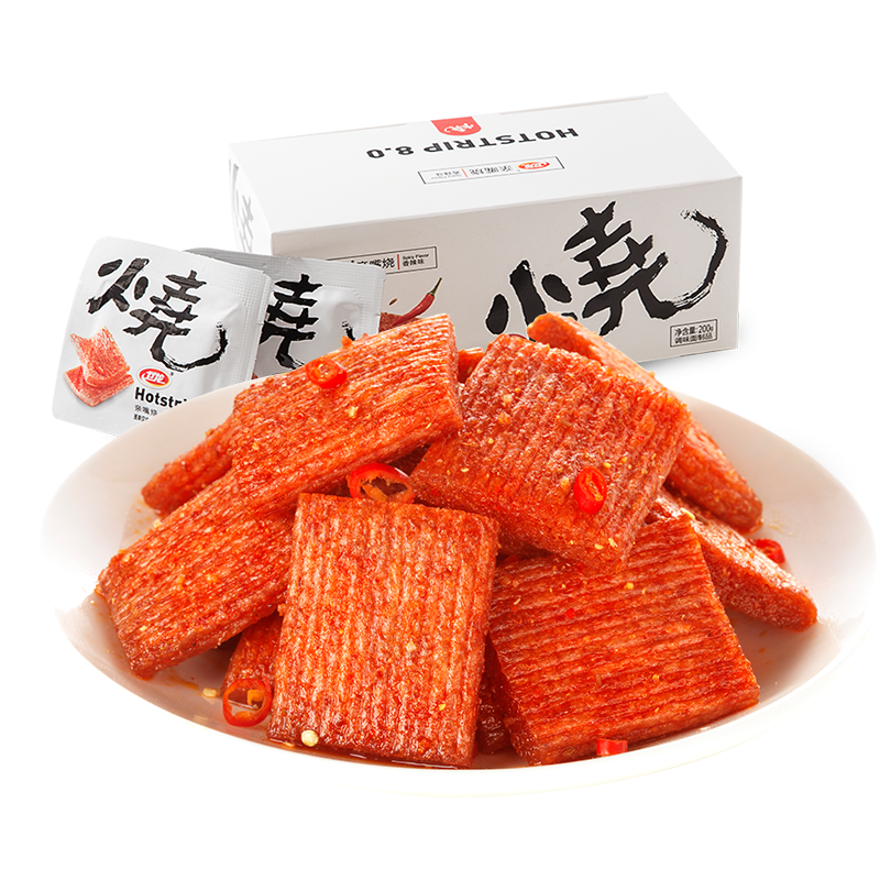 满减【卫龙旗舰店】200g经典豆腐辣条 卫龙食品豆腐干