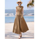 Summer Sophistication ແລະ Elegant A-Line Skirt Slimming ສອງສິ້ນຊຸດ