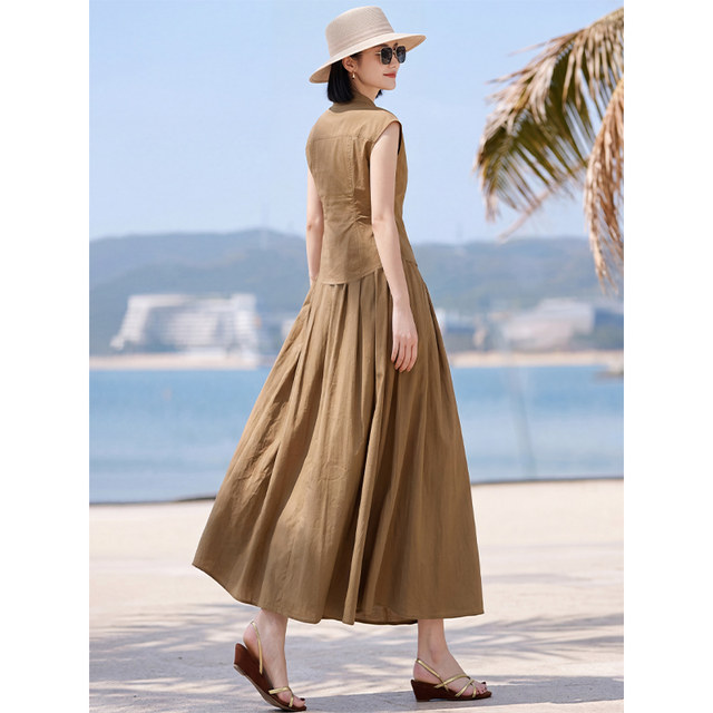 Summer Sophistication ແລະ Elegant A-Line Skirt Slimming ສອງສິ້ນຊຸດ