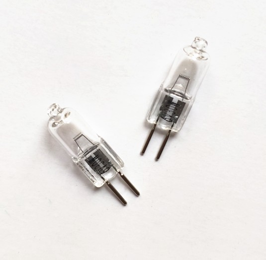 显微镜灯泡G4 6V5W10W15W20W30W插泡卤素灯泡水晶插针泡手电筒泡 - 图2