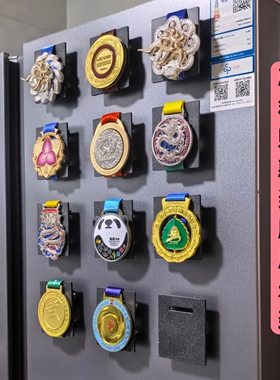 冰箱贴款奖牌展示架安装简单