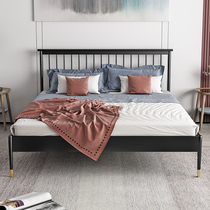 Iron Art Bed Linen Iron Bed Double Iron Frame Bed Metal Stainless Suspended Bed Steel Frame Home Single Bed Children Bed Frame