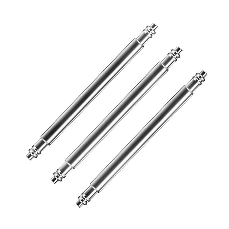 悠洋手表配件不锈钢弹簧生耳杆插销快拆表耳针钢带皮带精钢连接轴 - 图3