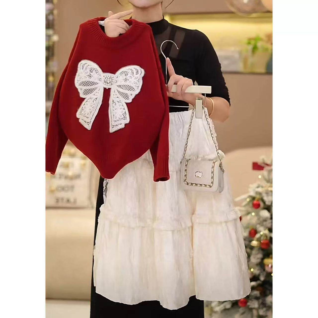 女童丝绒蛋糕裙子秋冬新款儿童高级感半身裙冬装女孩加厚白色长裙,淘宝优惠券,粉丝福利购,淘宝优惠卷