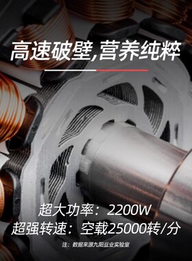 九阳全自动破壁机商用大容量