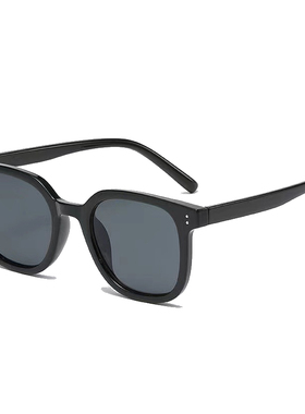 茶色黄色半透男女潮复古配太阳镜