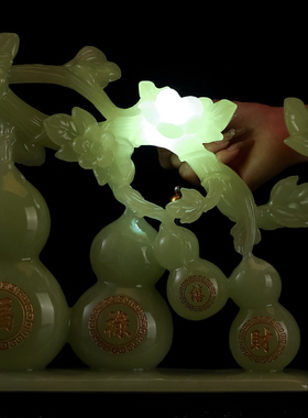 五福临门葫芦摆件新家乔迁礼物