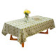 Chest cocoon Japanese ramie embroidery fresh table cloth full of freshness
