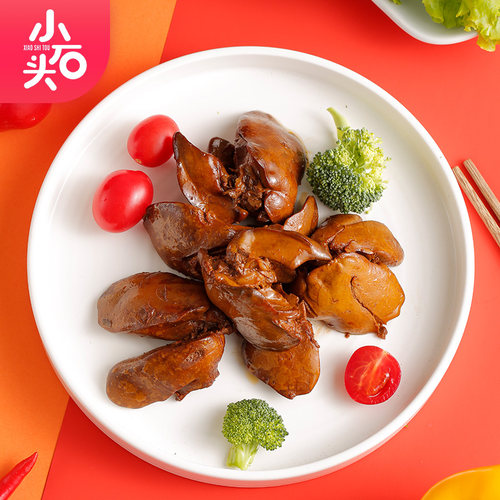 卤味鸡肝辣味美食零食麻辣小吃休闲食品风味夜宵小包装即食整箱肉 - 图0