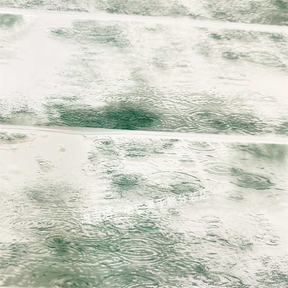 一件包邮手帐分装胶带水波青墨zero波纹滴PET古风素材账流麻贴纸 - 图0