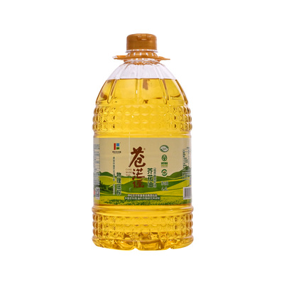 苍茫谣芥花油食用油低芥酸菜籽油4.4L装物理压榨非转基因绿色产品