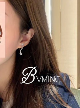 bvminc GF新款小花耳环
