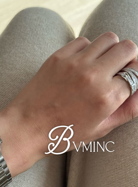 bvminc 皮带扣三圈/2圈戒指  S925银 养马人的快乐