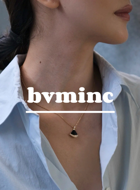 bvminc 黑金扇形项链