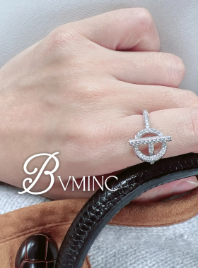 bvminc 养马人的快乐 满钻OT戒指 S925银