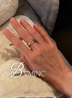 bvminc 三色三环戒指