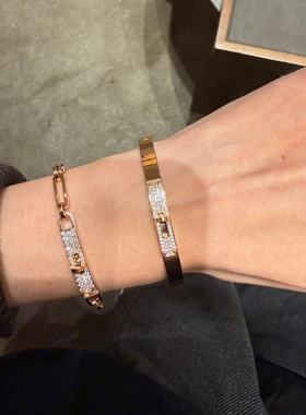 bvminc 半钻纽扣手镯 养马人