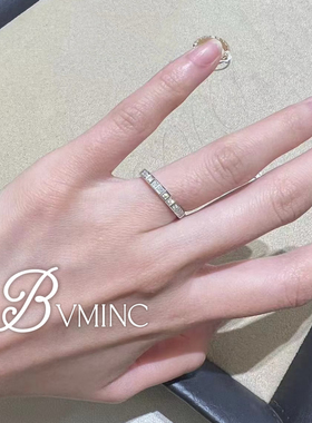 bvminc 细冰块满钻戒指  婚戒