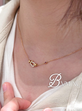 bvminc mini马蹄项链 马年本命年