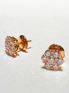 bvminc 日杂同款小雪花耳钉 项链