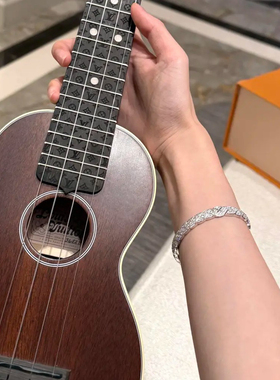 bvminc S925银材质 coco满钻菱格纹手镯 极难买 珠宝级