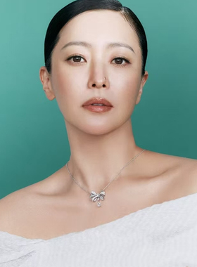 bvminc sana同款 GF蝴蝶结水滴项链