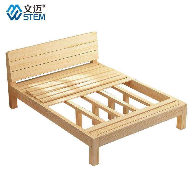 文迈单层床+床垫1350*1900mm/张 - 图2