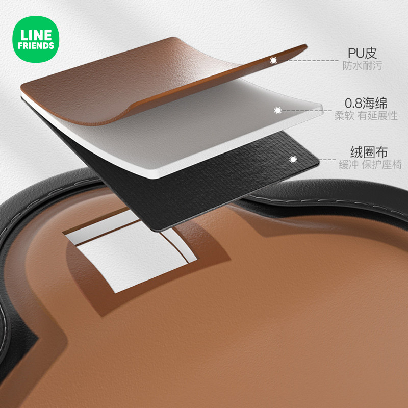 可爱汽车防踢垫后排通用车载卡通座椅后座防磨垫儿童车内后背防脏,淘宝优惠券,粉丝福利购,淘宝优惠卷