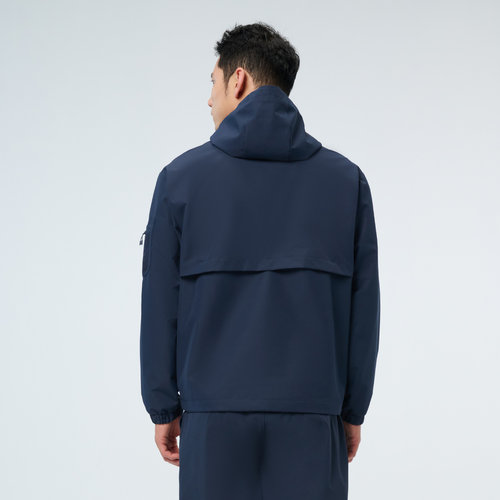 outdoor products 加州云雀梭织外套男防泼水户外连帽外套通勤 - 图1
