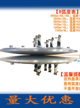 电饭煲发热盘1600W瓦加厚型加热盘10L升电饭锅发热板厂家直销包邮