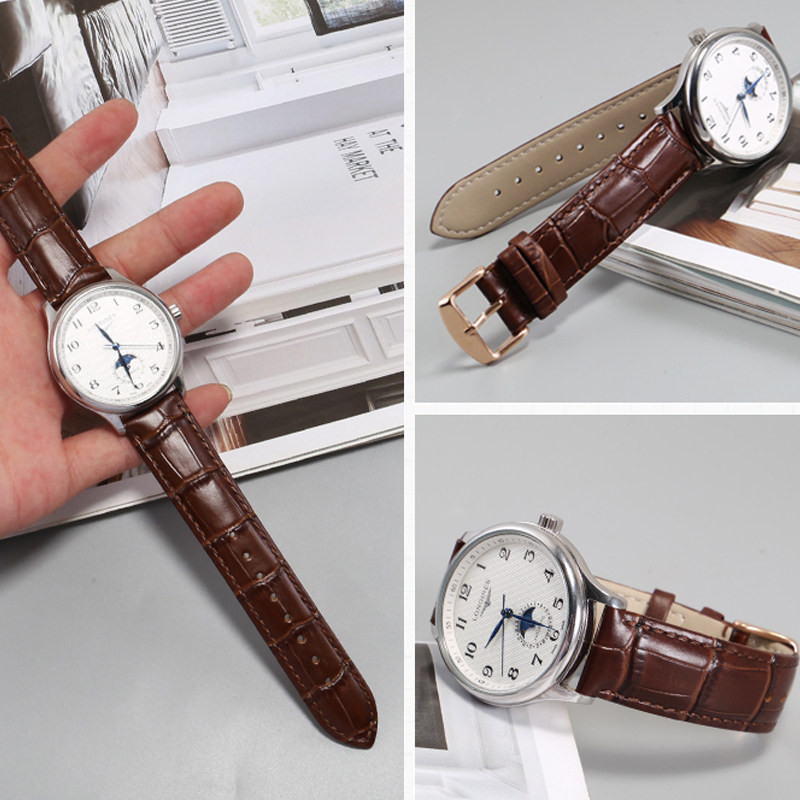 真皮代用卡西欧dw西铁城天王手表带 古图配件