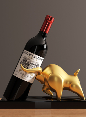 红酒架摆件轻奢高档家用客厅酒柜