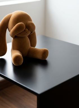 可爱小熊毛绒玩具摆件软糯治愈