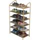 Shoe racks for home indoor and outdoor multi-layer door shoe storage artifact dustproof dormitory simple space saving storage rack